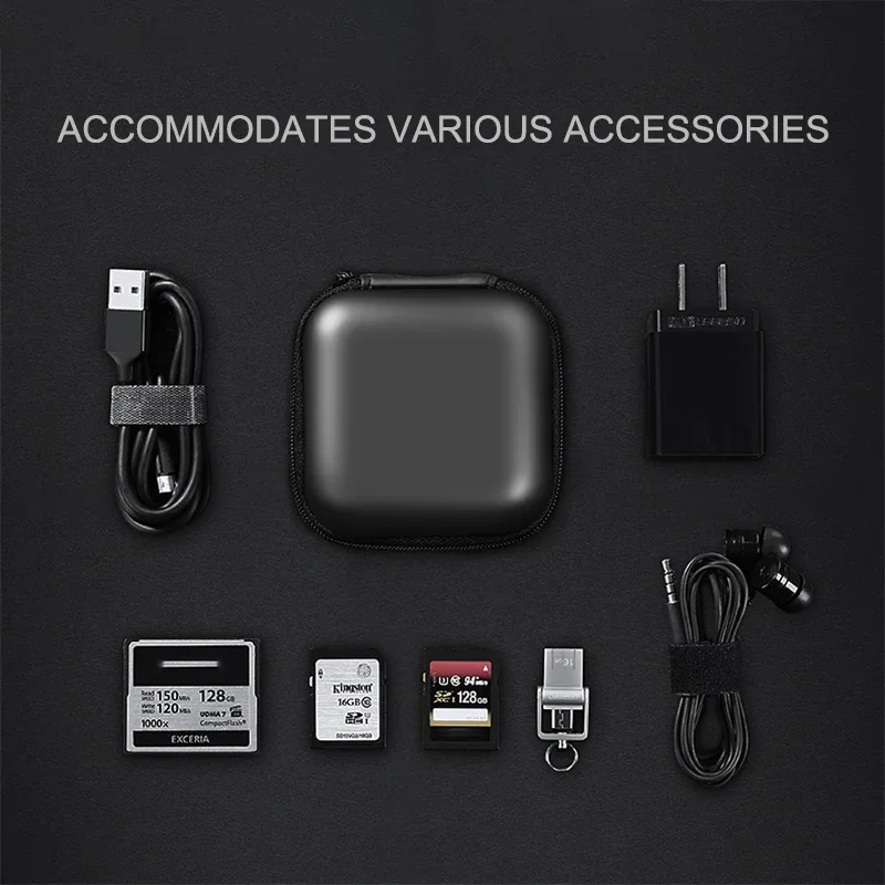 Mini funda de EVA, bolsa protectora, caja de almacenamiento para GoPro Hero 11, 10, 9, 8, 7, 6, 5, 4, 3, Xiaomi SJCAM, EKEN, DJI, accesorio para cámara deportiva de acción - imagen 4