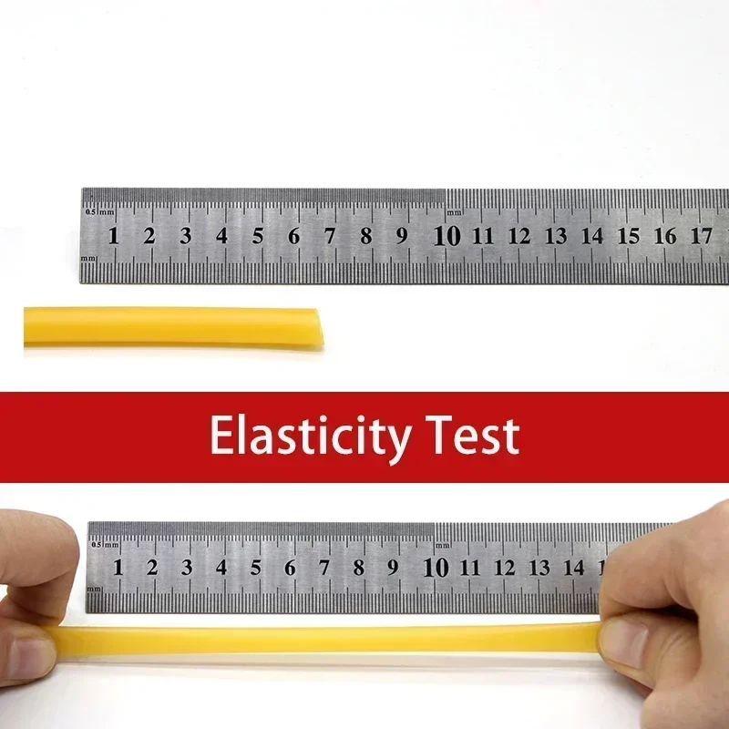 Mangueras de goma de látex natural, nuevo Color IDxOD 1,6 ~ 10mm, tubo médico quirúrgico de alta resistencia, banda elástica, catapulta de tirachinas - imagen 2