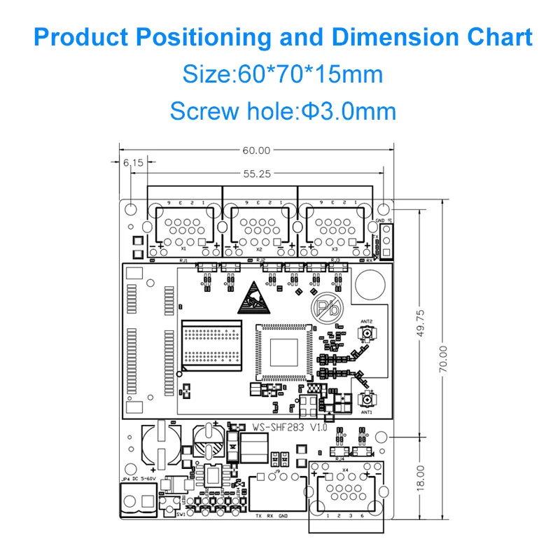 Módulo de enrutador inalámbrico 4G, compatibilidad de red completa, repetidor WiFi microminiatura de 4 puertos, placa base PCBA de amplio voltaje de 5-60V - imagen 3