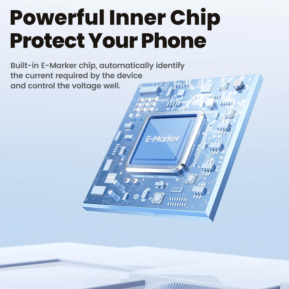 Toocki Cable de 240W USB C a USB C PD3.1 Cable de carga rápida tipo C para iPhone 16 15 Macbook Samsung Galaxy S24 S23 Xiaomi Huawei - imagen 5