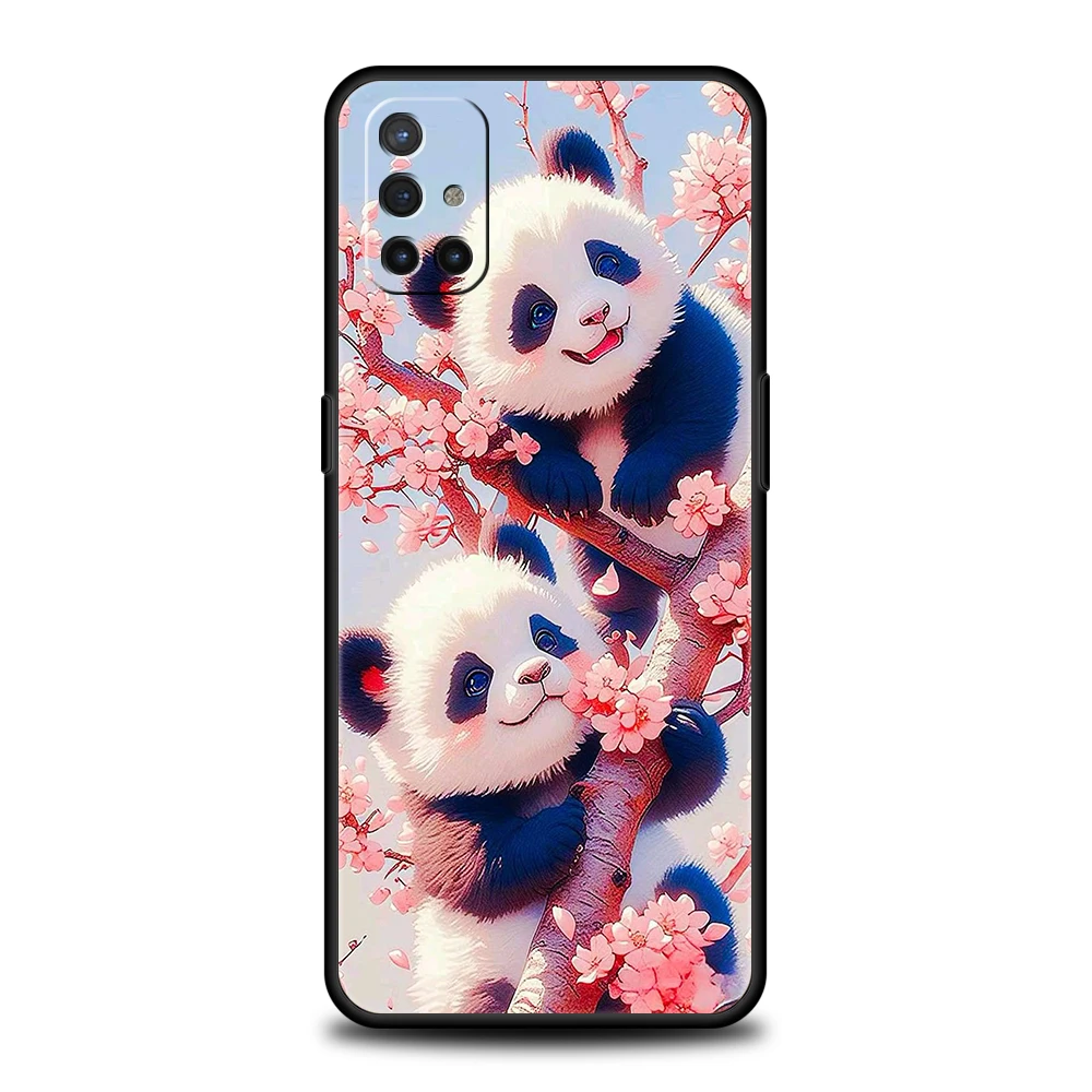 Funda de teléfono para OnePlus 13 12 11 10 9 Pro 9T 13R 12R 10R 9RT 10T 8T 8 Nord 2T CE 2 3 5G N200 N30 funda suave panda de dibujos animados - imagen 4