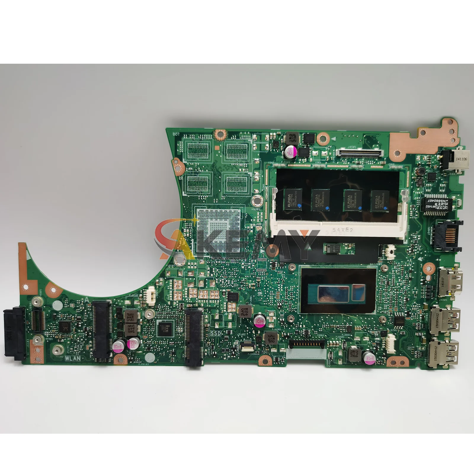 Placa base para ordenador portátil S551LA para ASUS VivoBook R553L S551LB S551L S551LA S551LN placa base para portátil con CPU I3 I5 I7 100% pruebas OK - imagen 3