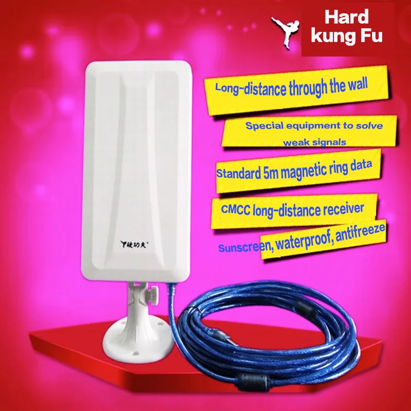 Receptor inalámbrico de ordenador de escritorio RT3070L, tarjeta de red inalámbrica USB, enrutamiento de alta potencia, receptor mejorado