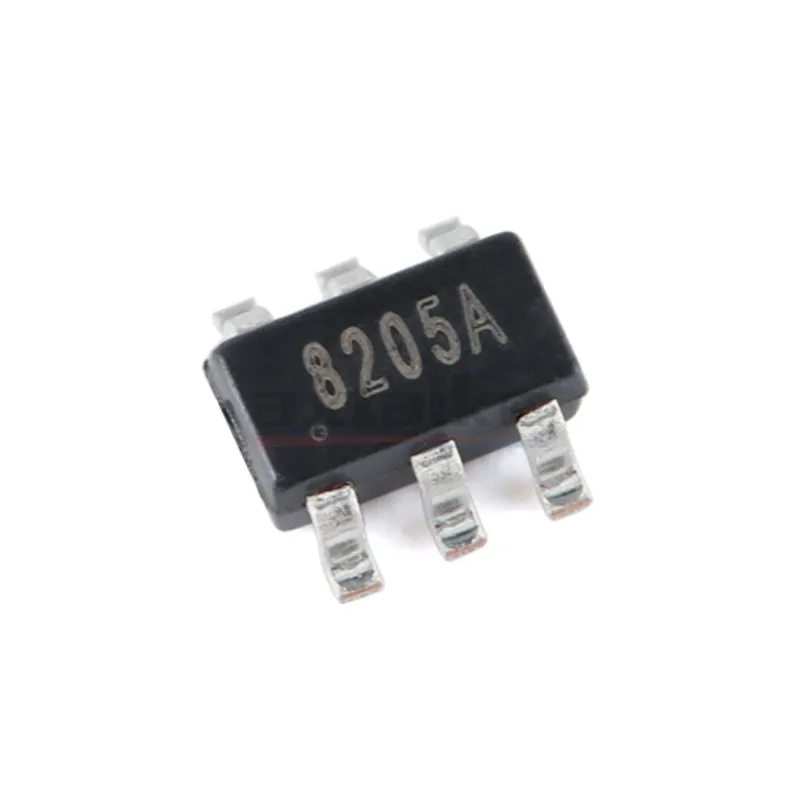 20 piezas DW01 DW01A 8205A 8205S SOT23-6 TSSOP-8 SMD 6A 20V doble canal N mejora potencia MOSFET Chip SMD protección de batería IC - imagen 3