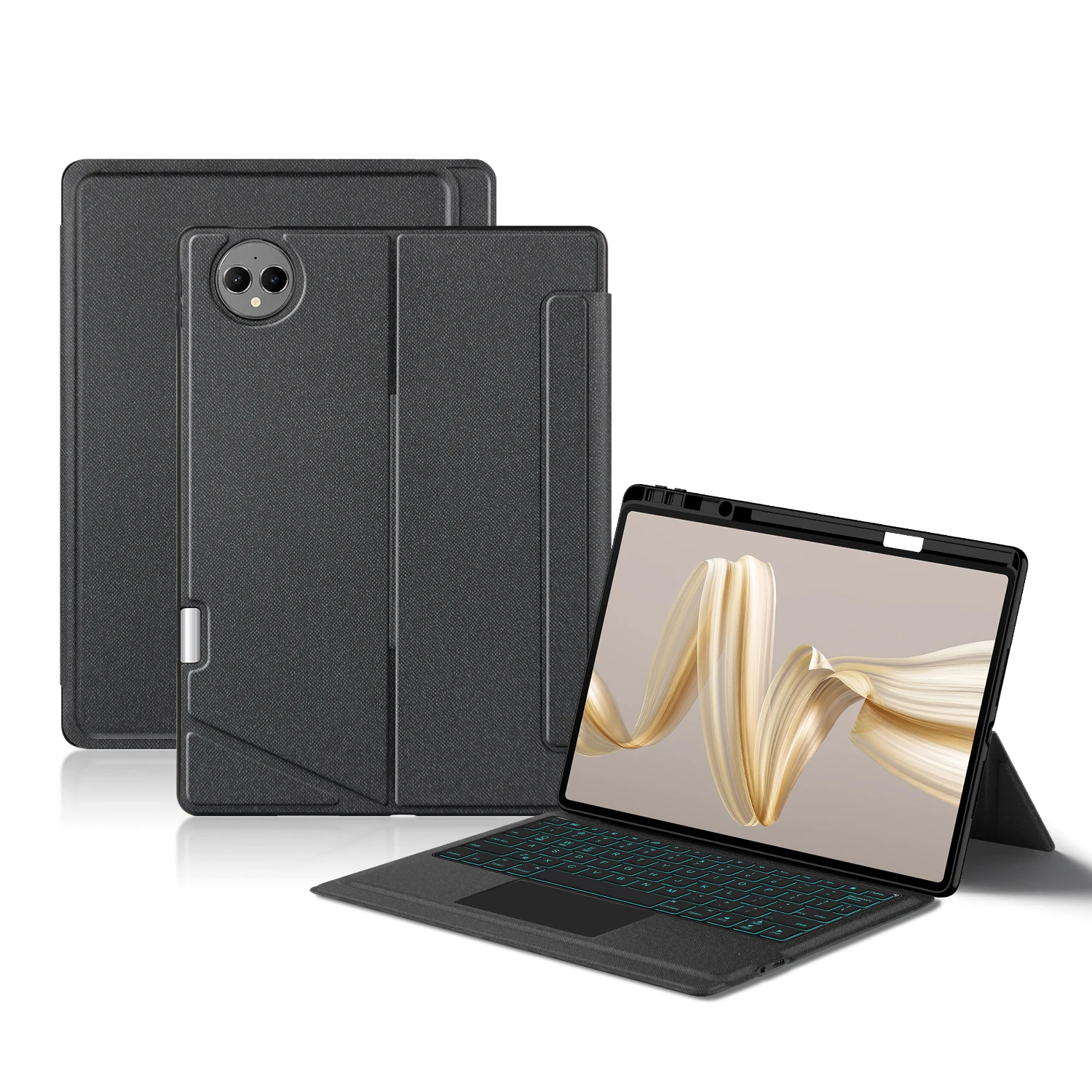 Funda con teclado mágico desmontable para Huawei MatePad Pro, funda inteligente MRO-W00 W10 de 12,2 pulgadas para Huawei MatePad Pro 12 2 2025 - imagen 2