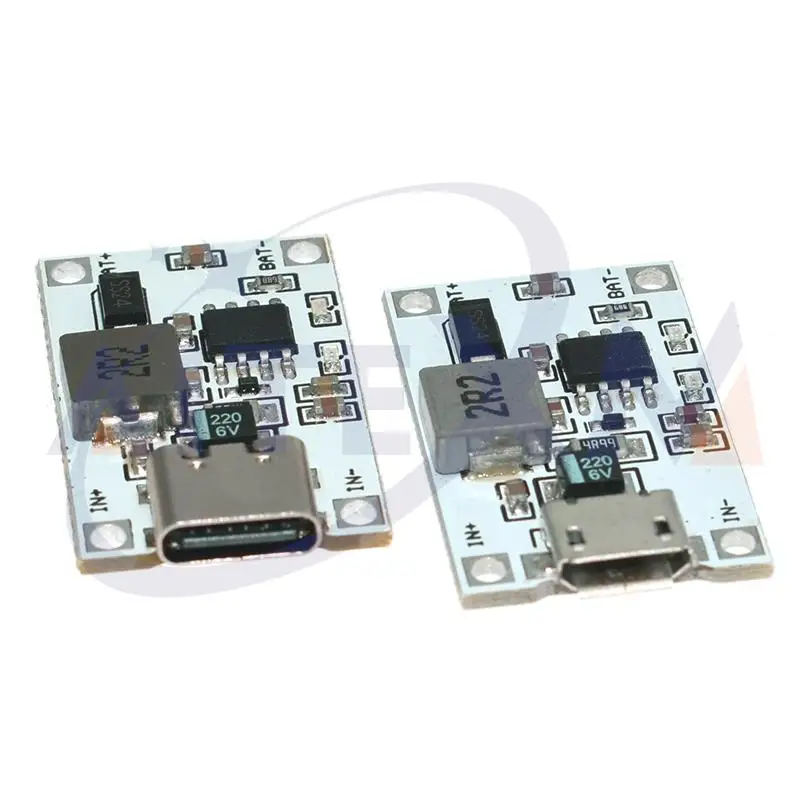 Módulo de carga de batería de litio 2S 7,4 V 8,4 V Micro/tipo C placa de carga de refuerzo USB 5V 2A a 8,4 V carga dos baterías nuevo - imagen 4