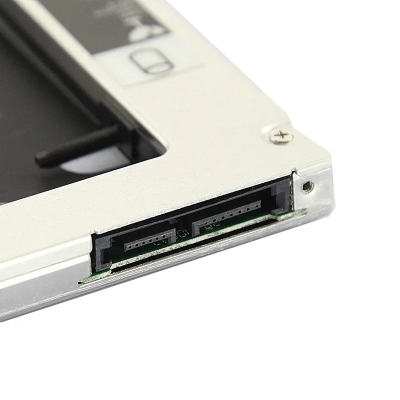 9,0 9,5 12,7mm HDD Caddy aluminio Universa SATA 3,0 2,5 "SSD CD DVD a HDD caja Optibay CD-ROM ODD - imagen 4