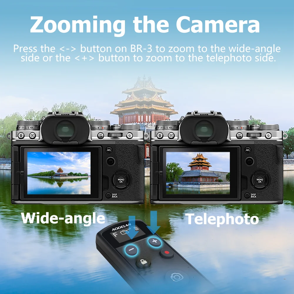 Disparador remoto inalámbrico USB-C para Fujifilm X-T50 X100VI X-S20 X-H2S X-H2 X-T5 X-T4 X-T3 X-T30II X-T30 X-S10 - imagen 5