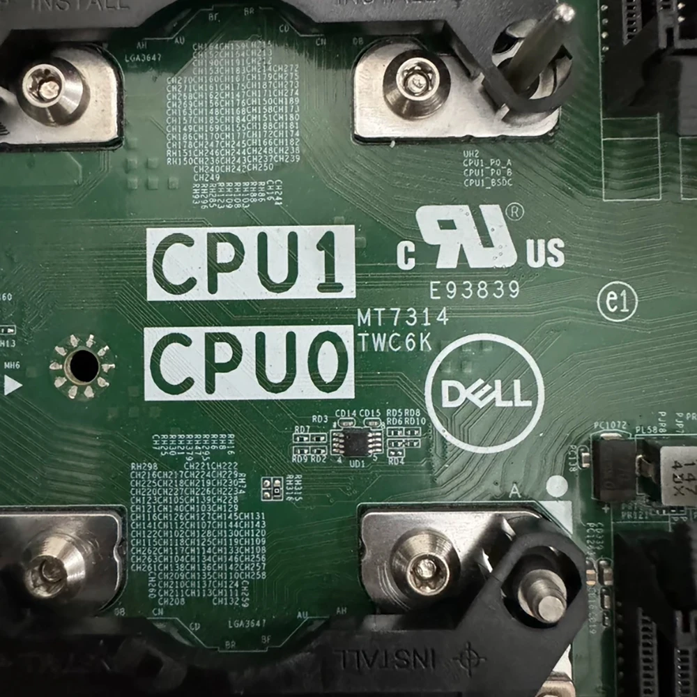 Para placa base DE-LL Works-tation MT7314 TWC6K GPGF8 Precision T7920 - imagen 5