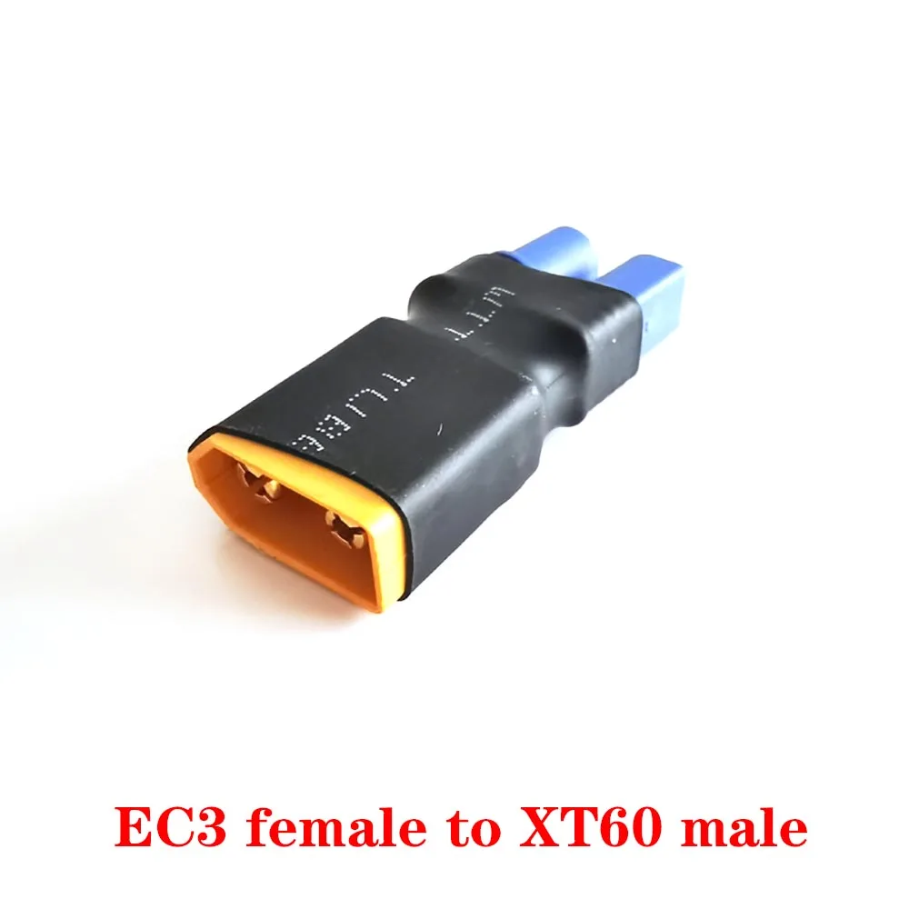 Adaptador EC3 EC5 a XT60 XT90 T, conector hembra/macho, piezas de Control de batería Lipo RC, conector DIY - imagen 2