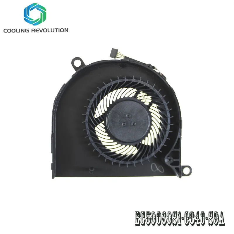 Ventilador de refrigeración de la CPU del ordenador portátil EG50060S1-C340-S9A DC5V 0.36A 4Pin para Dell Latitude E5480 0kt6m KKT6M