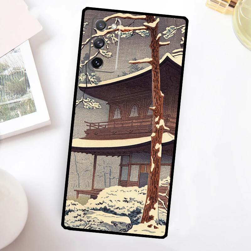 Funda de arte japonés ukiyo-e para Samsung Galaxy S23 Ultra S22 Plus S20 S21 FE S8 S9 S10 Note 10 20 S24 Ultra - imagen 3