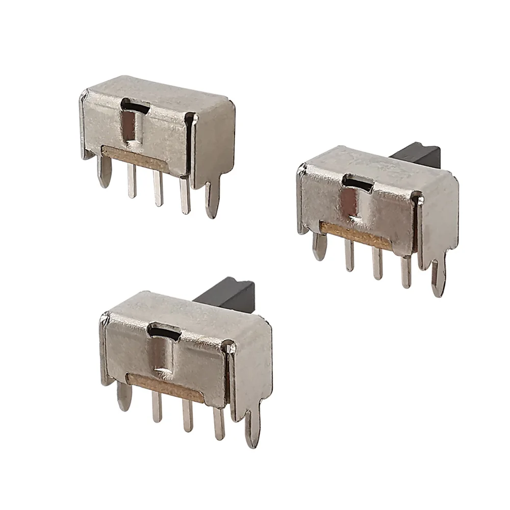 Interruptor de palanca 20 piezas SK12D07VG, PCB, 3 pines, 2/3/4/5/6/7mm, 1 P2T, interruptores de palanca pequeños deslizantes en miniatura, SK12D07VG3, SK12D07VG3 - imagen 3