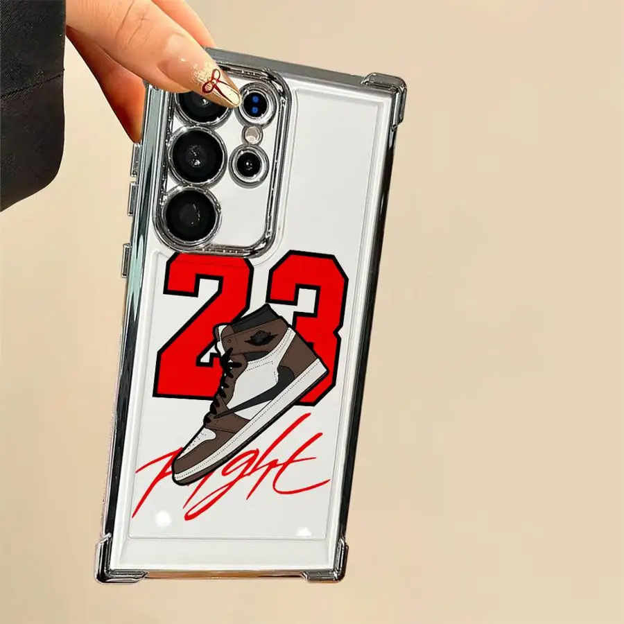Zapatillas AIR, zapatos deportivos, funda de teléfono para Samsung Galaxy S20 FE S25 Edge S22 Ultra S23 S21 Plus S24, funda transparente - imagen 5