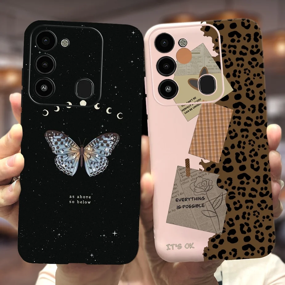 Funda trasera de dibujos animados para Tecno Spark 8C, KG5k, KG5j, KG5n, funda de teléfono para Tecno Spark Go 2022, Fundas blandas Spark8C - imagen 5