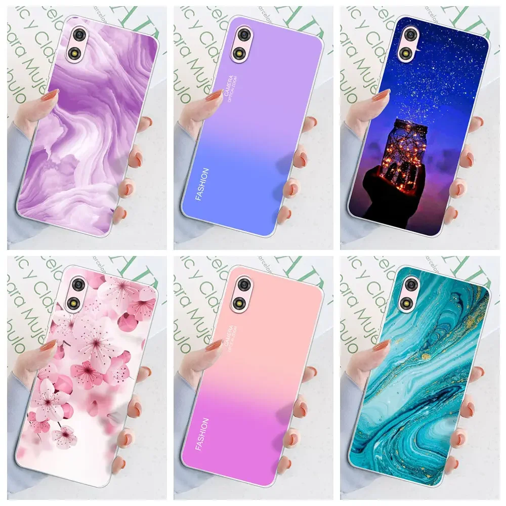 Funda transparente a prueba de golpes para Xiaomi Qin3 Ultra, carcasa de silicona suave con impresión, TPU, Coque - imagen 2