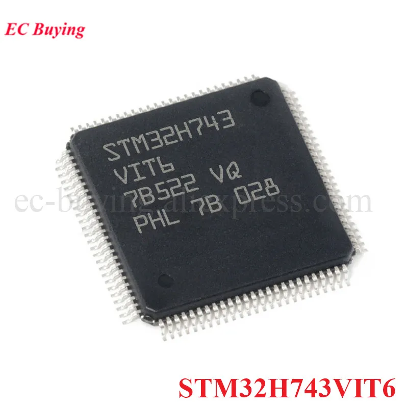 STM32H750VBT6 STM32H743VIT6 STM32 STM32H STM32H7 H743VI H750VB Módulo de placa de desarrollo de sistema central Chip M7 TFT interfaz SPI - imagen 5