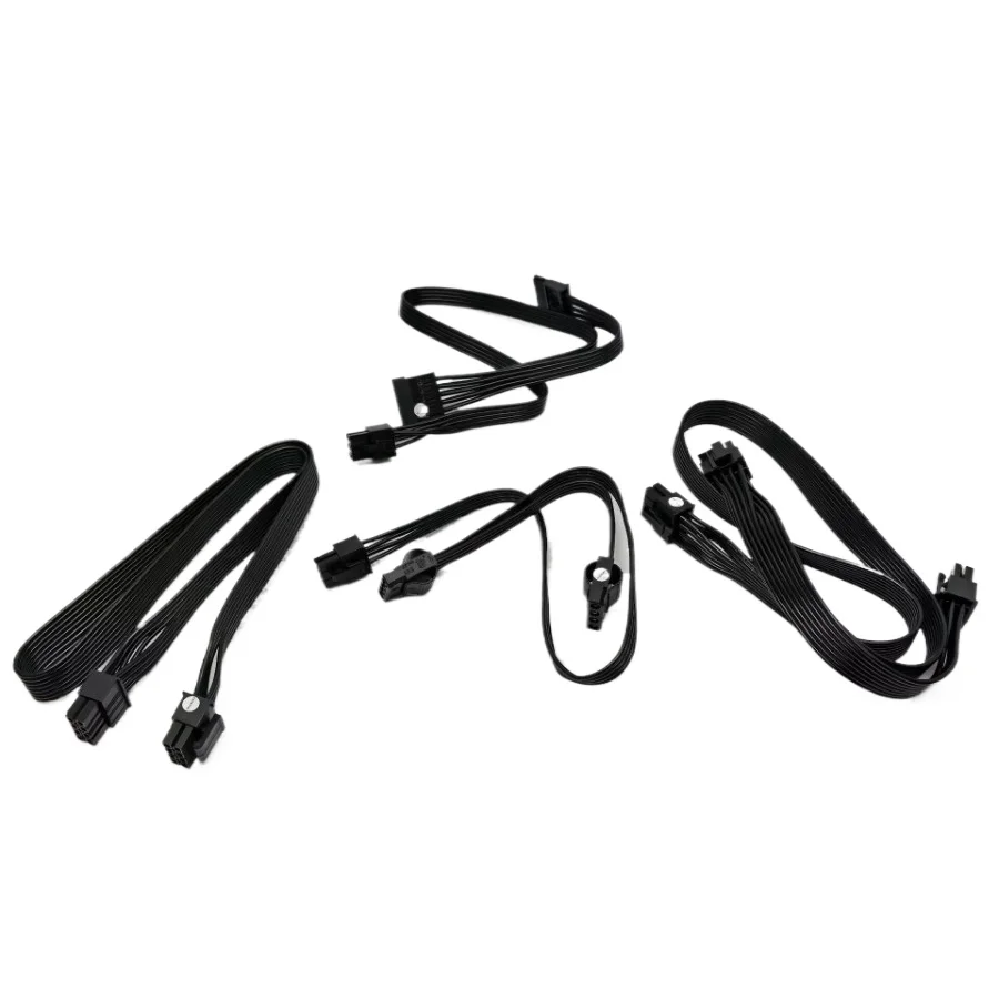 Cable de alimentación SATA IDE Molex de 8/6P a GPU8(6 + 2)pin CPU8pin(4 + 4pin) para módulo SAMA Forza 24K ARMOR Gold 500 650 750W GD