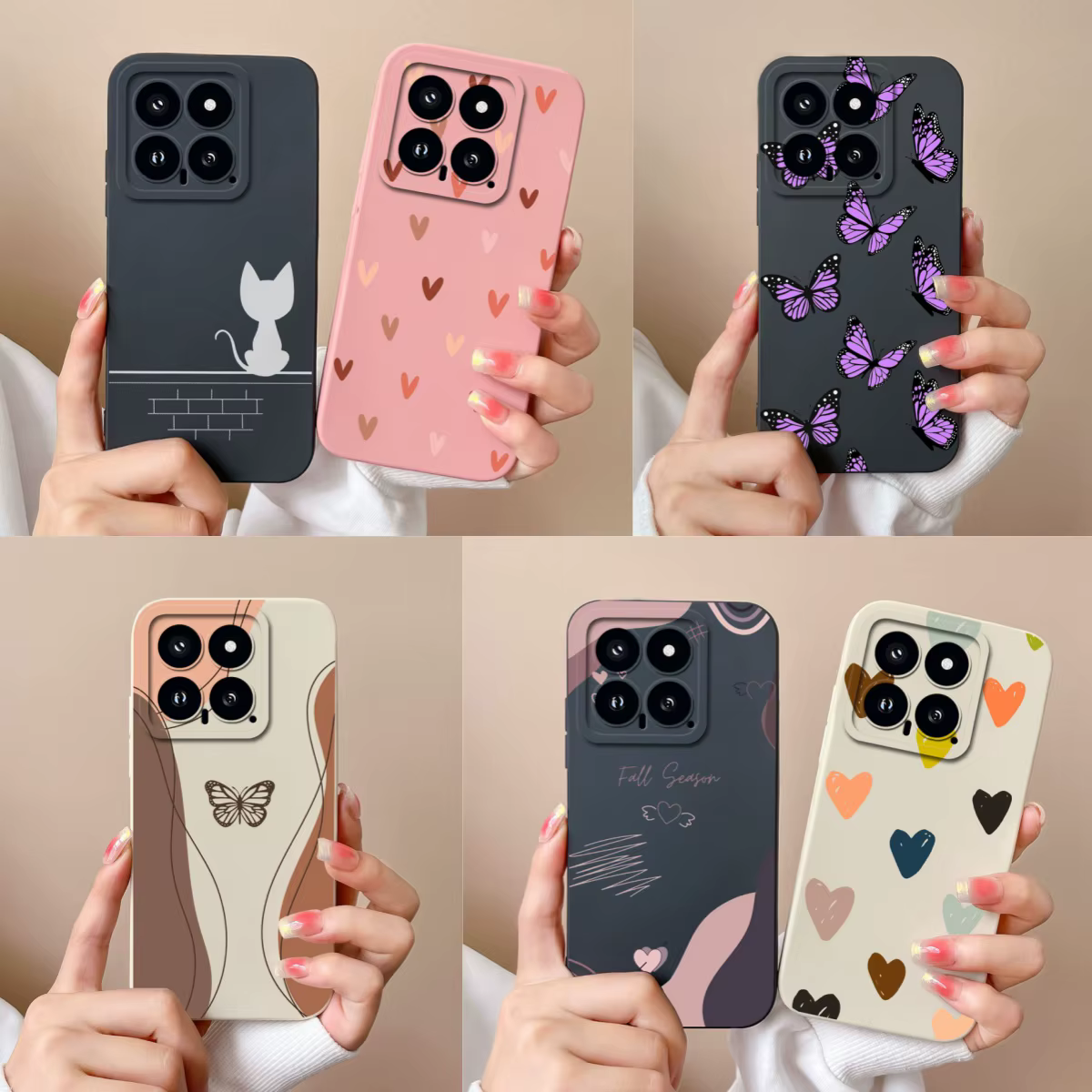 Xiaomi 14 Pro Funda Silicona Líquida – Protección Lente - imagen 4