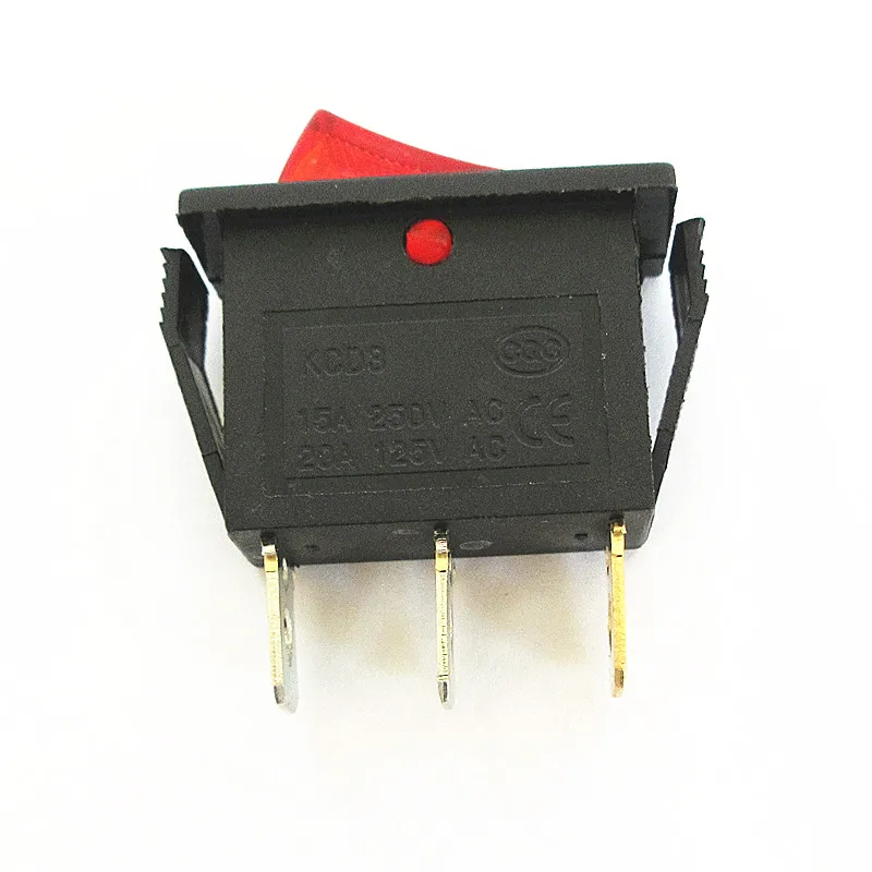 Interruptor Basculante KCD3 – 16A 250V CA - imagen 3
