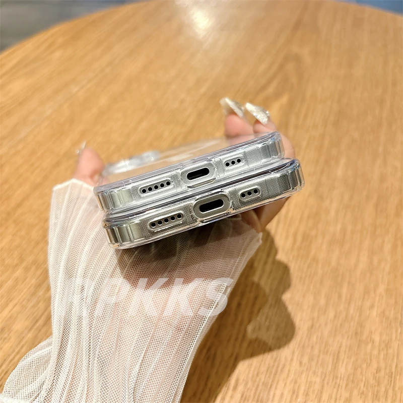 Funda MagSafe iPhone Transparente – Pro, 11-17, XS, XR – Acrílica - imagen 4