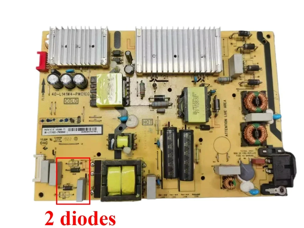 Placa de alimentación 40-L141W4-PWC1CG 40-L141W4-PWB1CG para TCL 55C5 65P5 65F6 55U7700C 08-L141W44-PW210AG 08-L171HD2-PW200AD