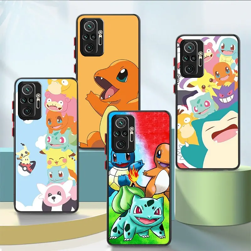 Funda blanda para Xiaomi Mi A2, A3, 10S, 10T, 11T, 12, A2, 9T, 11i, 11, 12, 10 Lite Pro, AL-18, Pokémon - imagen 2