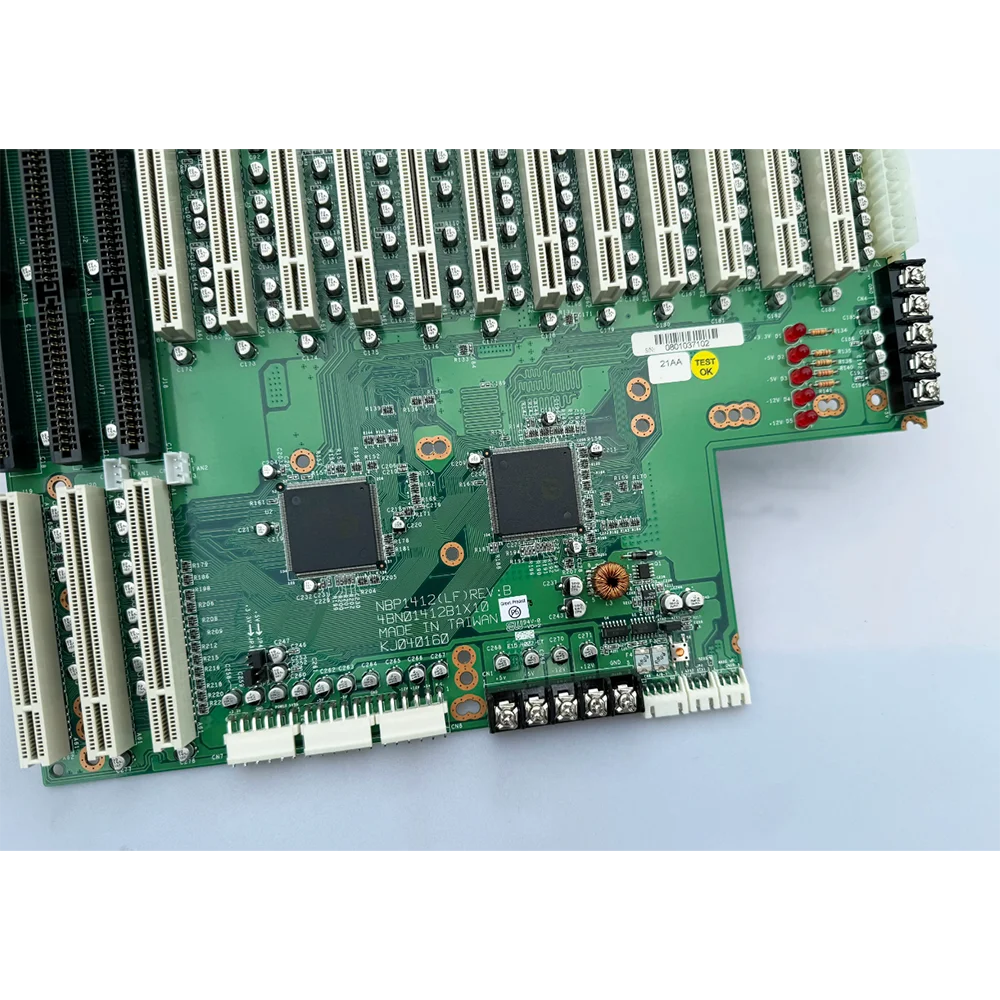 Placa base de computadora de control industrial Placa base de 14 ranuras 12 PCI NBP1412 (LF) REV: B - imagen 2