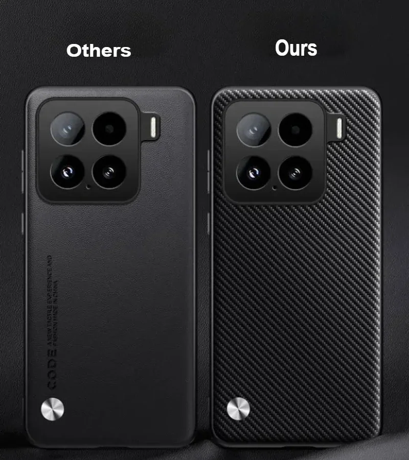 Para Magsafe funda con soporte giratorio magnético para Huawei Mate 70 Air fibra de carbono PU cuero mate cubierta de teléfono a prueba de golpes - imagen 5