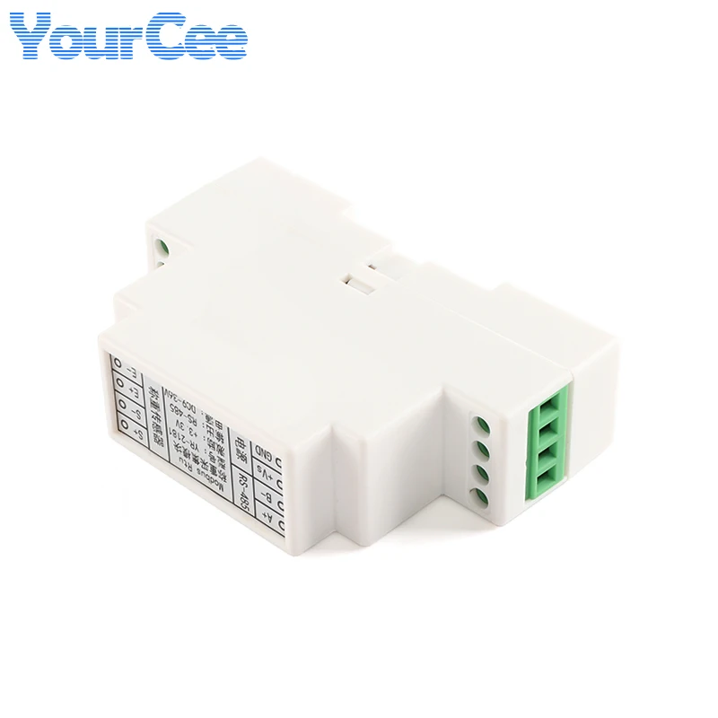 Báscula electrónica de riel guía de YR-2181, Sensor de presión de señal de pesaje, adquisición de conversión, interfaz RS485, protocolo Modbus Rtu - imagen 4