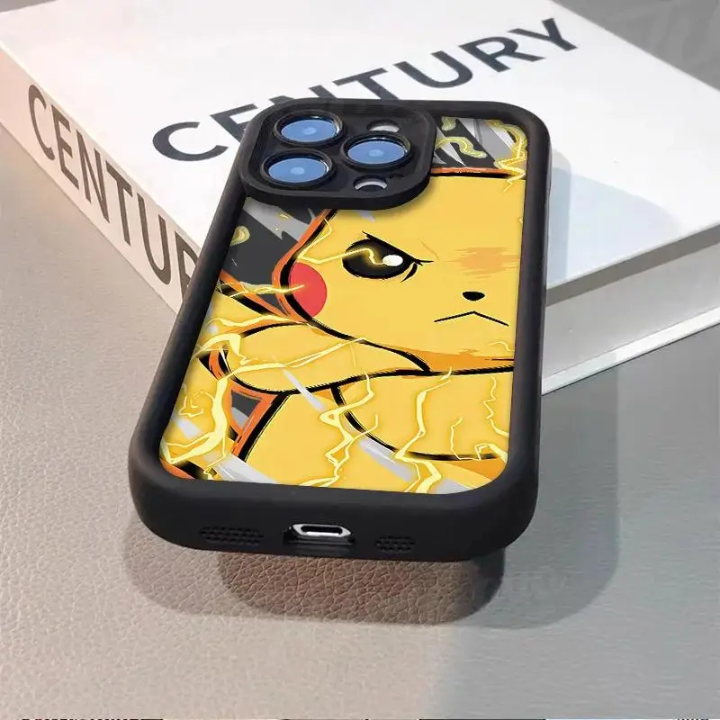 Funda de teléfono Pokemon para OPPO Reno 12F 11F 10 5G 11 12 Pro 8T 8 A3 Pro 7 4G 5 6 Lite A78 A58 A77 A57 A98 A38 A18 A17 cubierta de lujo - imagen 5