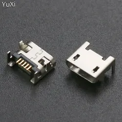 Conector Micro USB Hembra SMD para Reparación de Móviles