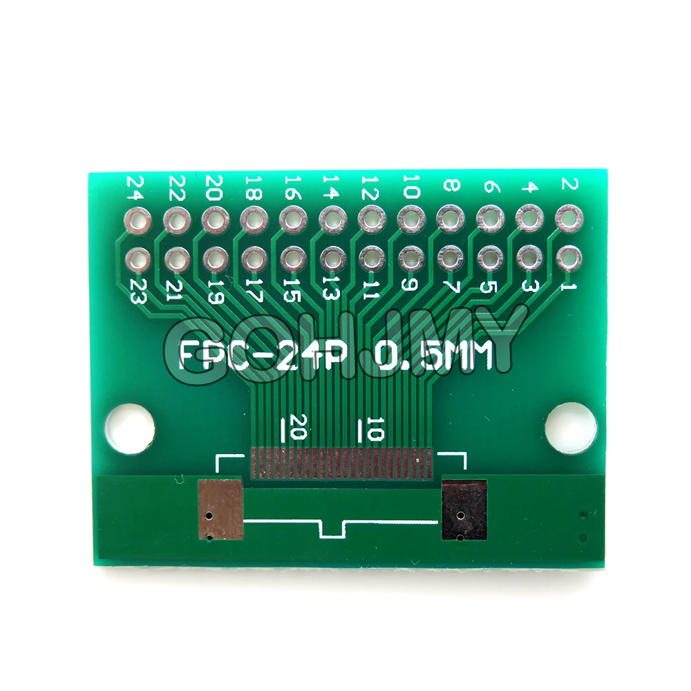 5 uds doble cara FPC/FFC 0,5mm 1mm 6/8/10/12/20/40/50/60 Pin a DIP 2,54mm adaptador SMT placa de enchufe conector de placa PCB KIT de bricolaje - imagen 4