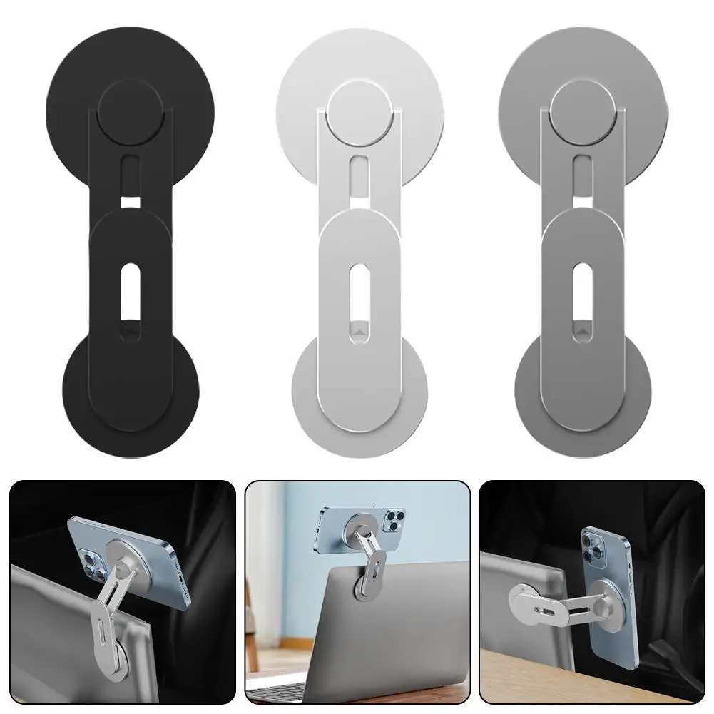 Soporte magnético para teléfono para ordenador portátil, pantalla de coche, soporte flotante ajustable para Magsafe 16-12, soporte de aleación de aluminio