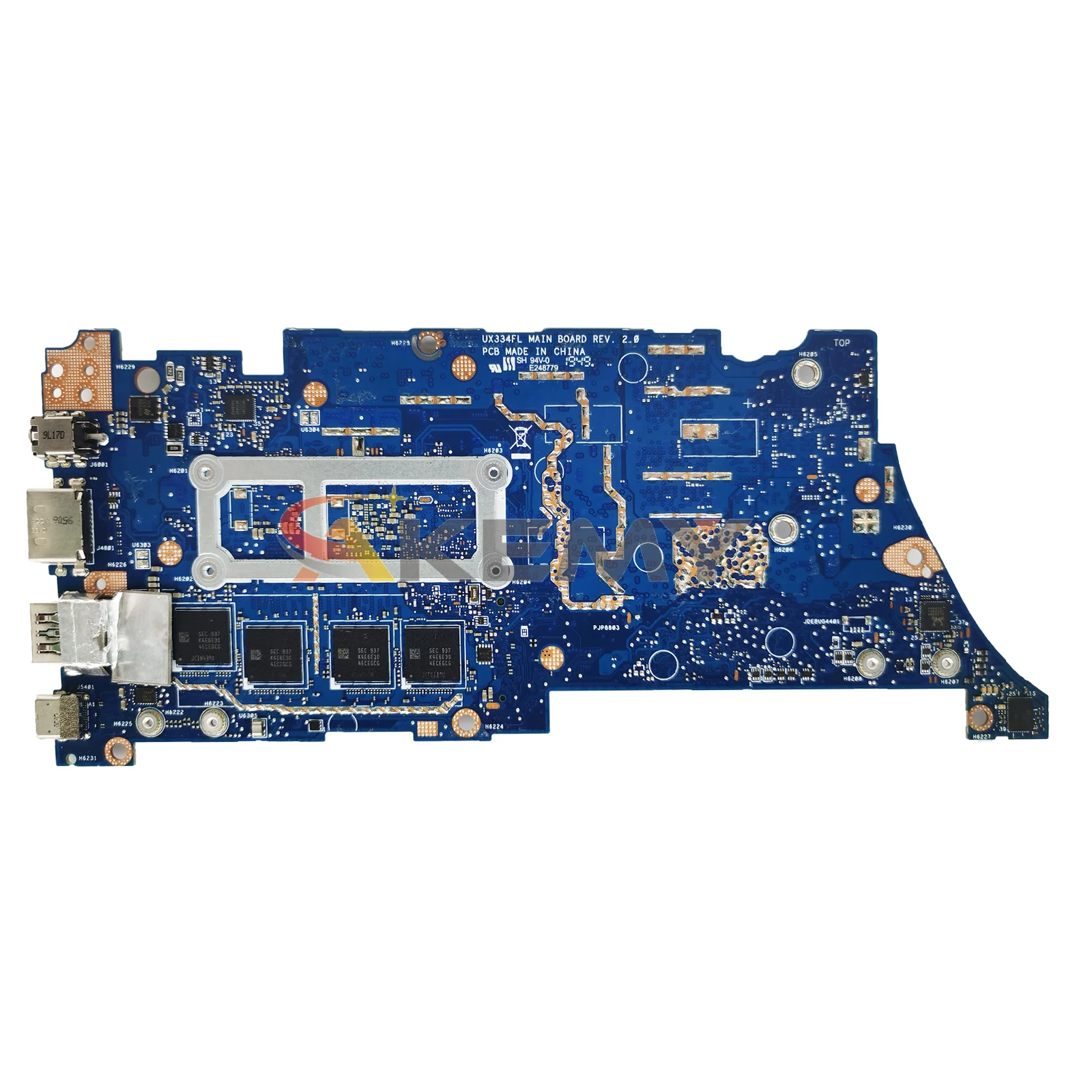 AE UX334FA placa base para ASUS UX334FL UX334FLC UX434FLC UX434FA UX434FL portatil placa base I3-I5-I7-8th/10a Gen 8G/16G RAM - imagen 4