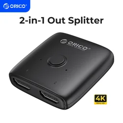 ORICO Conmutador HDMI 4K 60Hz Bidireccional 2x1 con Audio PS5