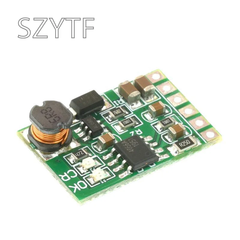 Cargador de energía Solar para móvil, placa de descargador de 3,7 V, 4,2 V, 5V, 6V, 9V, 12V, convertidor de CC, módulo de refuerzo, batería de litio DD05CVSA - imagen 3