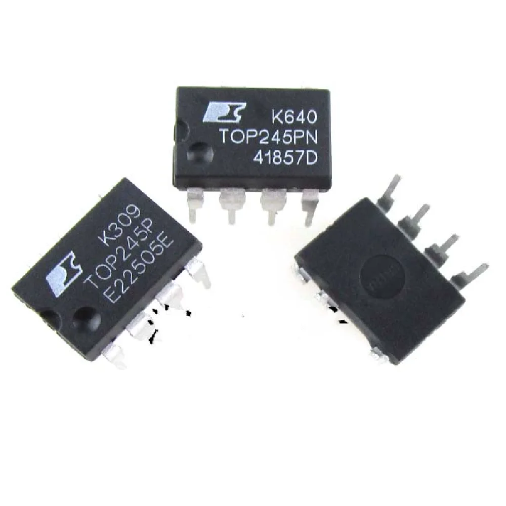 (10 uds) TOP245PN TOP245P DIP-7 circuito integrado de chip de administración de energía de conmutación