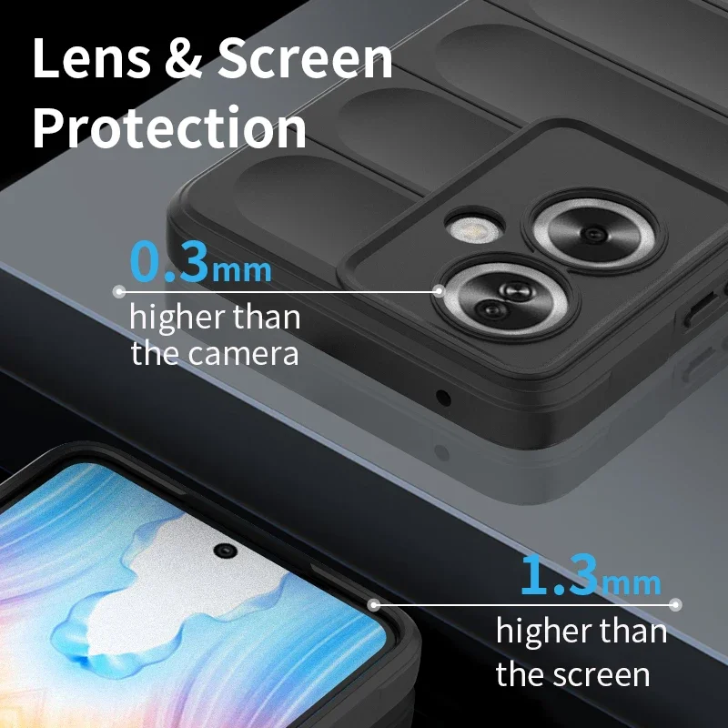 Funda de teléfono TPU Shield a prueba de golpes para OnePlus Nord N30 SE CE 3 Lite protección de lente de cámara cubierta protectora trasera de silicona - imagen 4