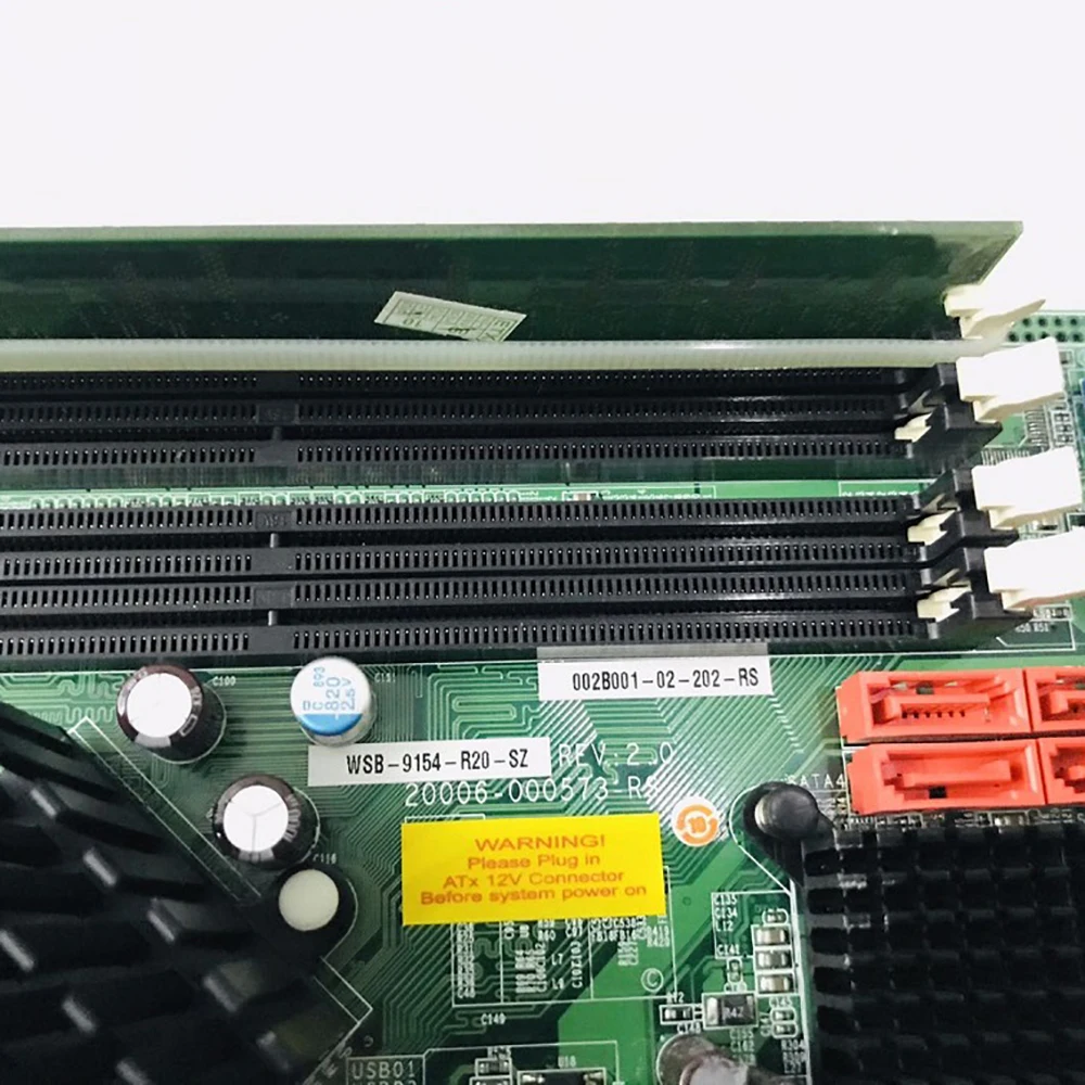 WSB-9154-R20-SZ REV:2.0 Placa base de computadora industrial para IEI - imagen 5