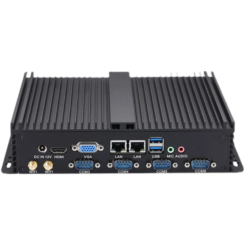 Control de computadora en el host i5-6200-u sin caja de ventilador, automatización industrial integrada, seis puertos serie - imagen 5