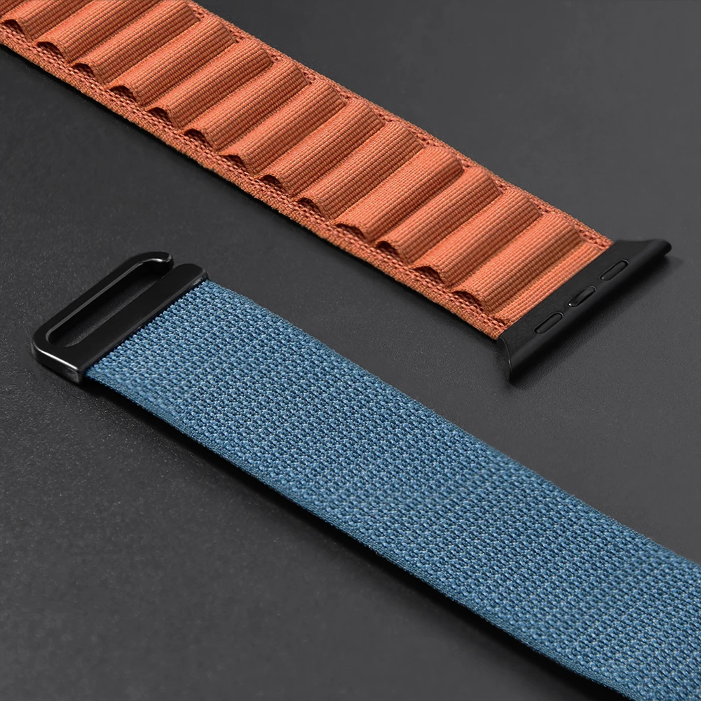 Correa Alpine Loop para Apple Watch Ultra 3 Band 49mm pulsera iWatch Series 11 10 42mm 46mm SE 3 40 44mm 8 9 45mm 41mm banda de nailon - imagen 4
