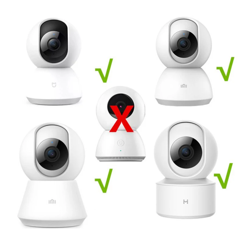 Soporte de montaje para cámara de seguridad, Base de montaje en pared ABS para interior y exterior, para cámara domo de seguridad CCTV sin perforación - imagen 3