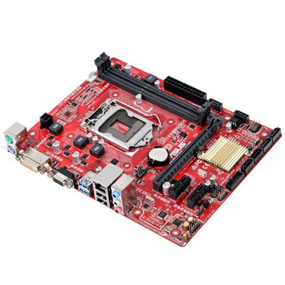 Placa base B85 ASUS B85M-HQ placa base 1150 DDR3 16GB PCI-E 3,0 SATA III USB3.0 VGA Micro ATX compatible con i5-4690 i5-4570 i3-4170 - imagen 3