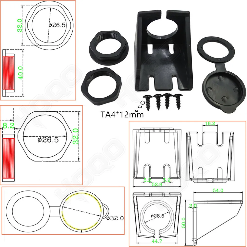 Cable de extensión USB 2,0 impermeable para panel de automóvil, rueda, barco, tablero de instrumentos de motocicleta, cable de extensión USB - imagen 5