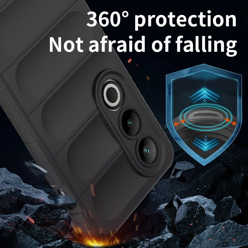 Funda para Huawei Honor 90 Lite 5g, Funda trasera a prueba de golpes, Fundas de teléfono con armadura, Funda anticaída de silicona líquida - imagen 5