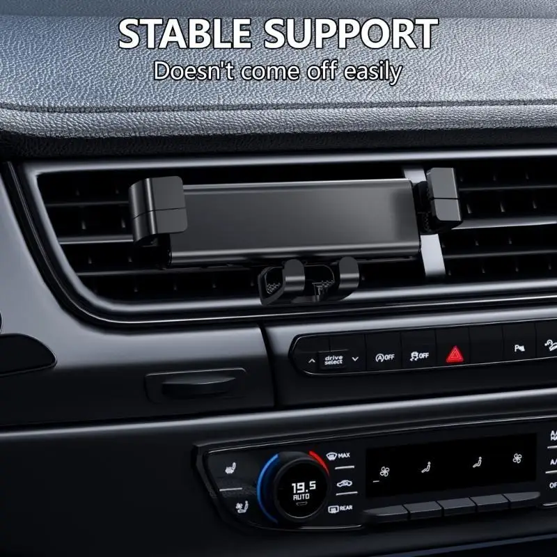 Y1UB soporte giratorio gravedad 360 ​​grados para salpicadero soporte para salida aire soporte para teléfono coche - imagen 3