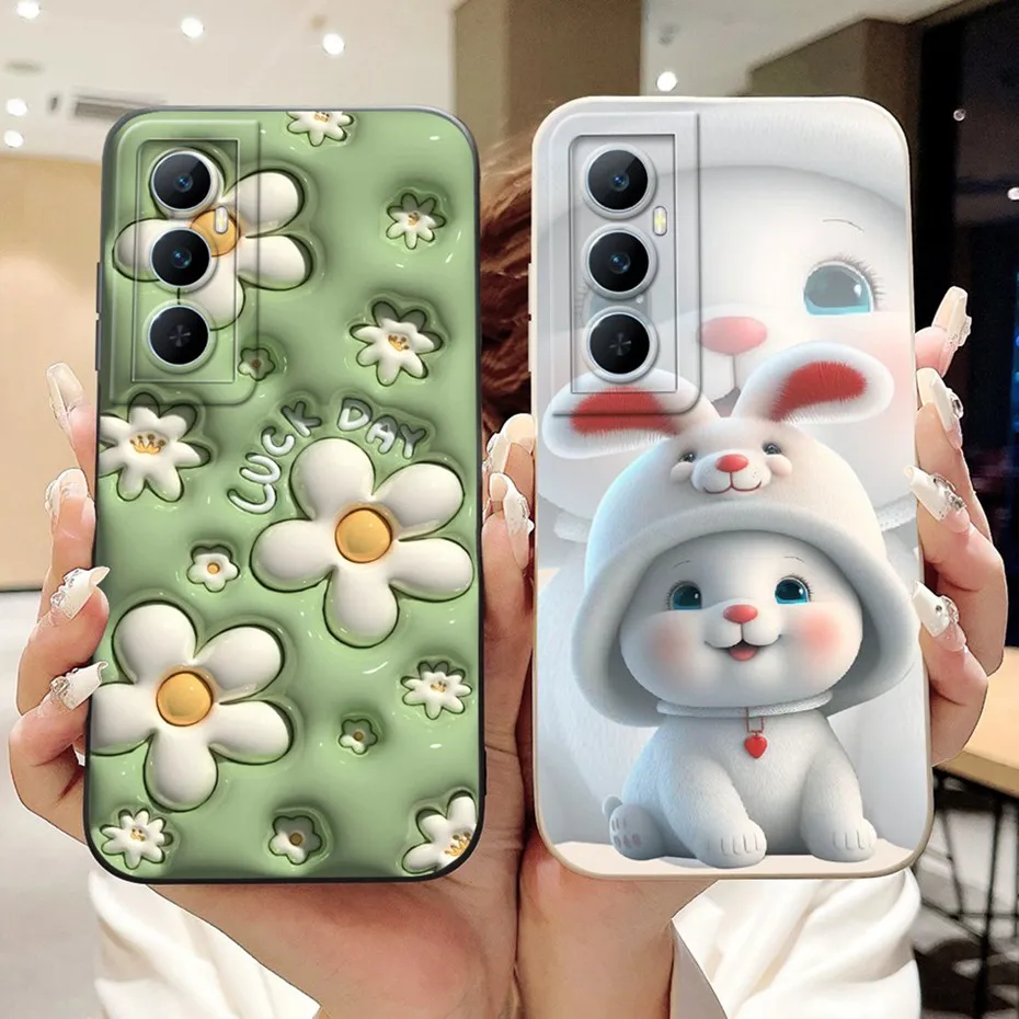 Diseño genial para Realme C65 funda protectora de teléfono para RealmeC65 C 65 4G RMX3910 fundas de gelatina de silicona suave - imagen 4