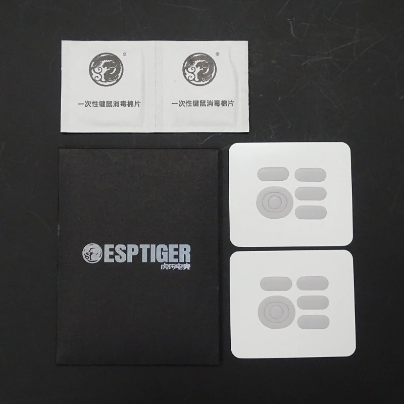 F3KE 2 Set Mouse Feet Glide Sticker Mini práctico resistente al desgaste Curve  Mouse patines para G304 G305 - imagen 5