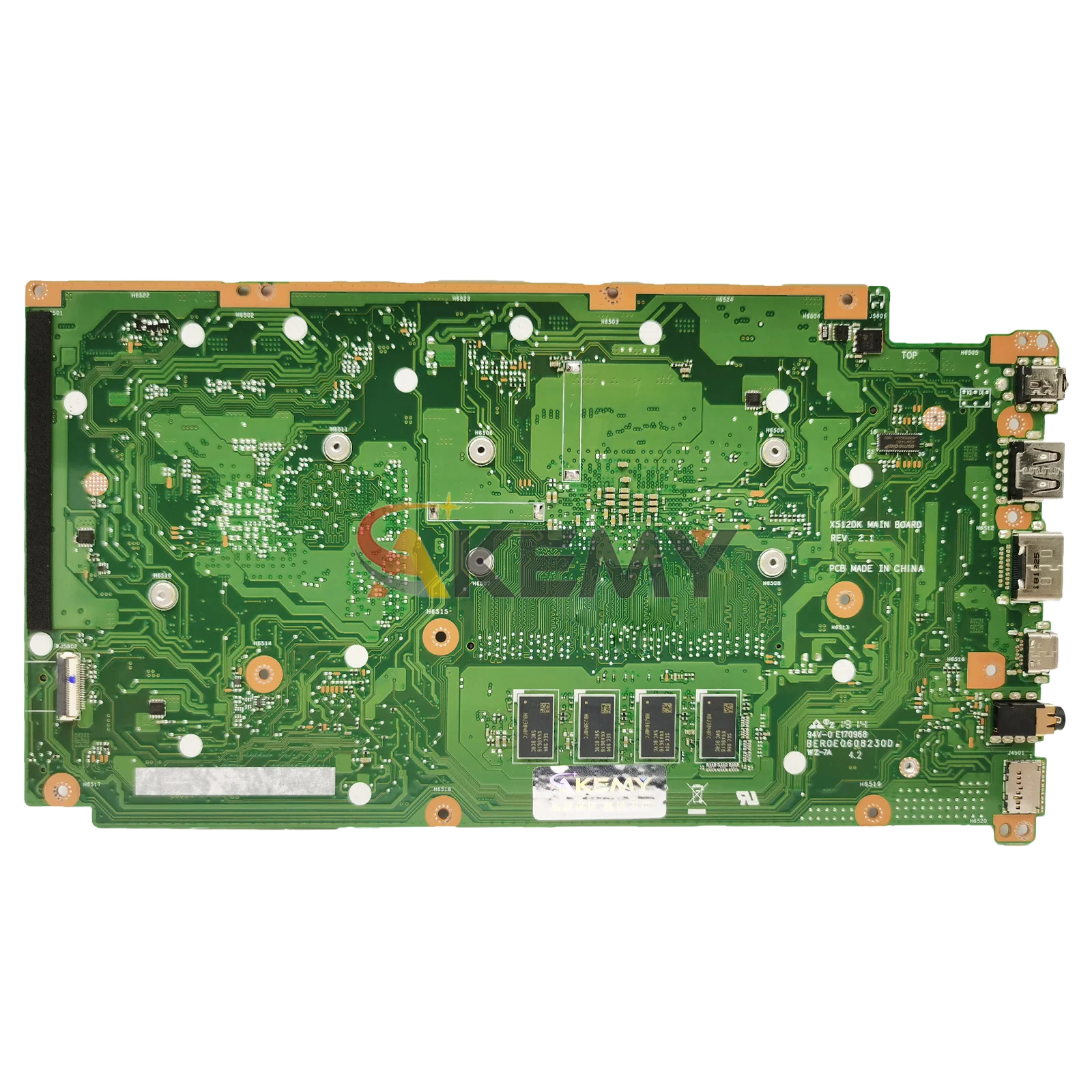 Placa base para ordenador portátil X512DA para ASUS VivoBook X512D F512D M512D V5000d M5050D X512DA X512DK X512DAU X512DAP placa base R3 R5 R7 CPU - imagen 2